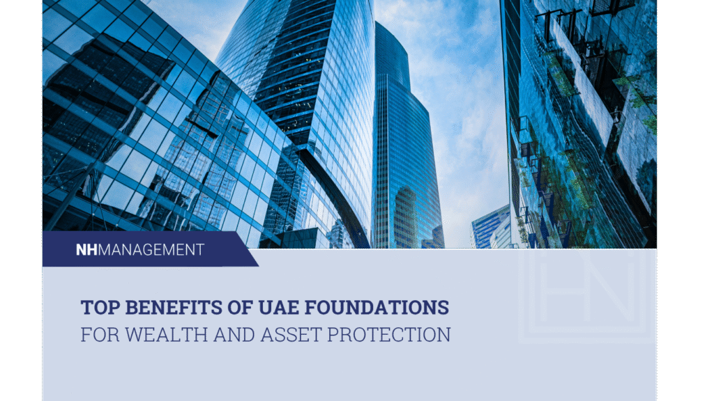 UAE foundation benefits illustration showing asset protection and wealth planning
