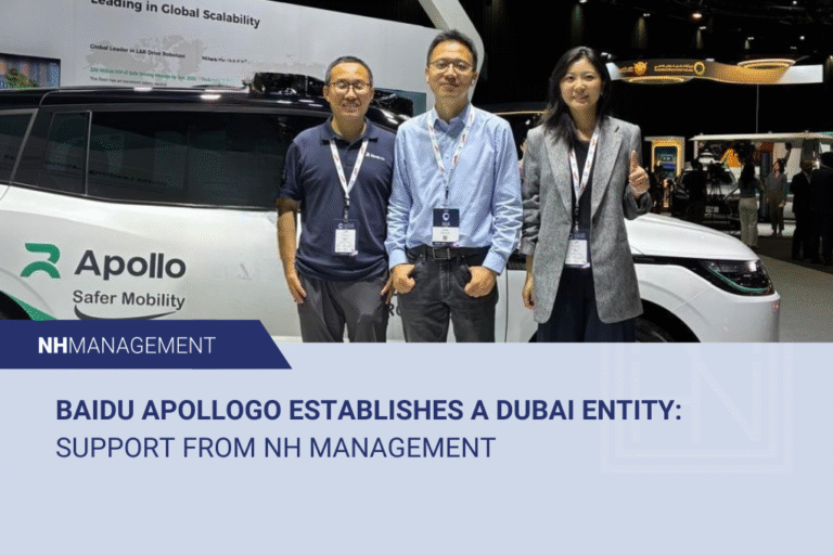 ApolloGo Establishes a Dubai Entity with Support from NH Management 1 ApolloGo Establishes a Dubai Entity with Support from NH Management