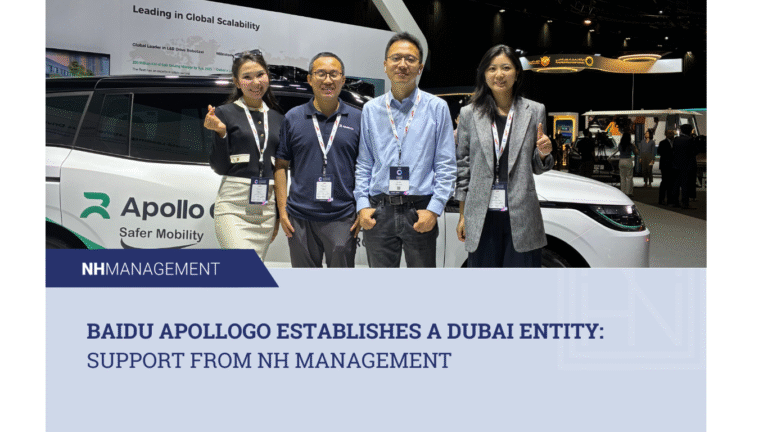 ApolloGo Establishes a Dubai Entity with Support from NH Management