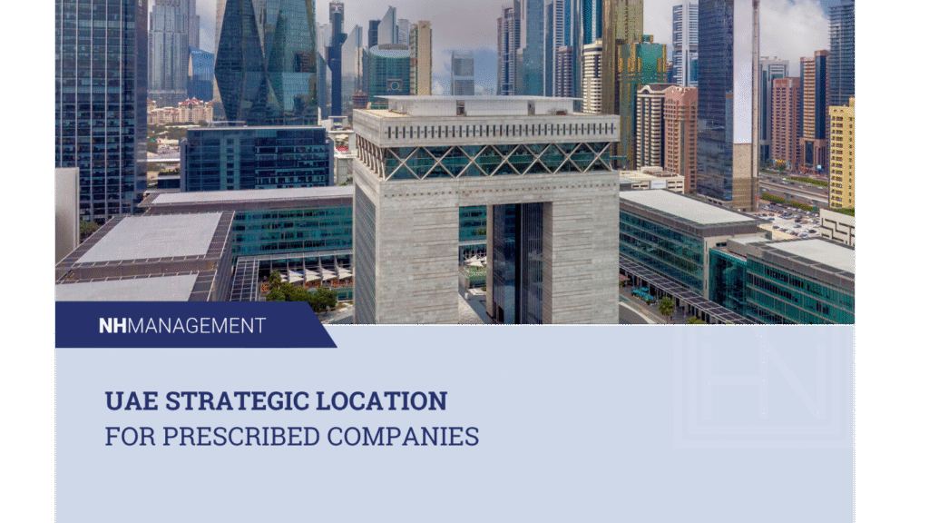 UAE strategic location for prescribed companies